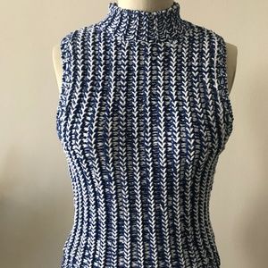 BRAND NEW ALICE + OLIVIA KNIT SLEEVELESS SWEATER